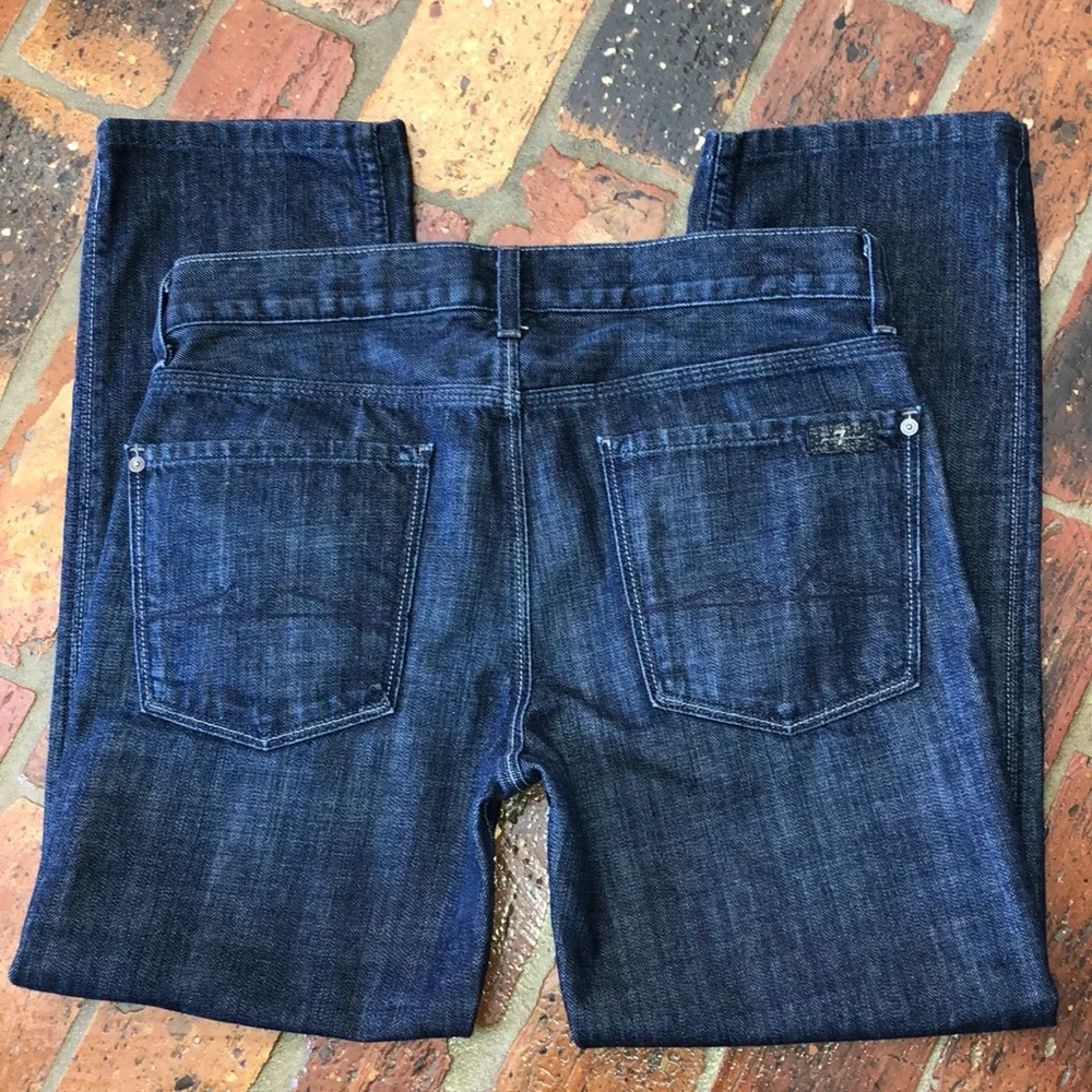 7 For All Mankind Slimmy Jeans SZ 31 - Picture 5 of 7